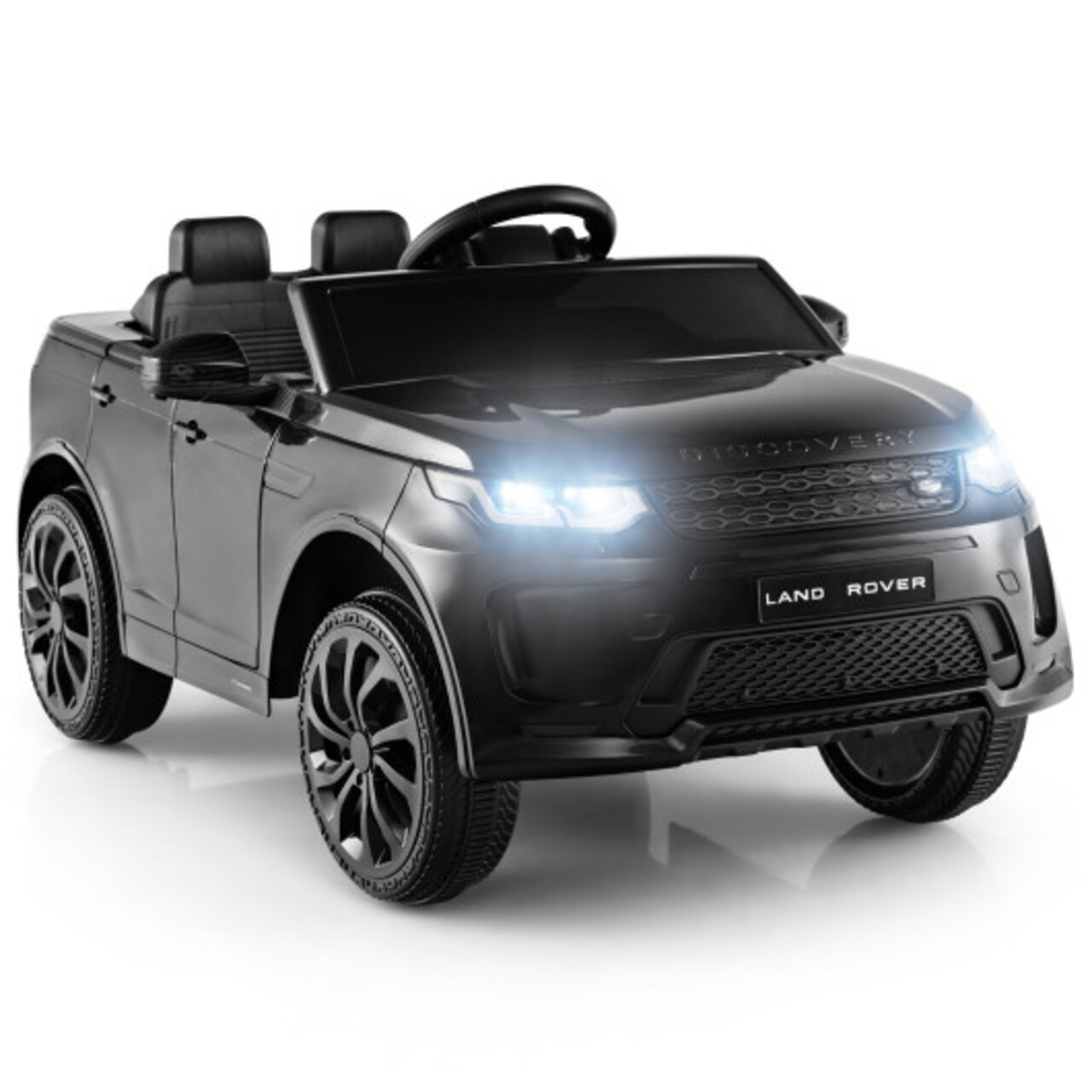 Kids Electric Ride-On Land Rover 12V Remote Control Music LED Lights Toy Car
